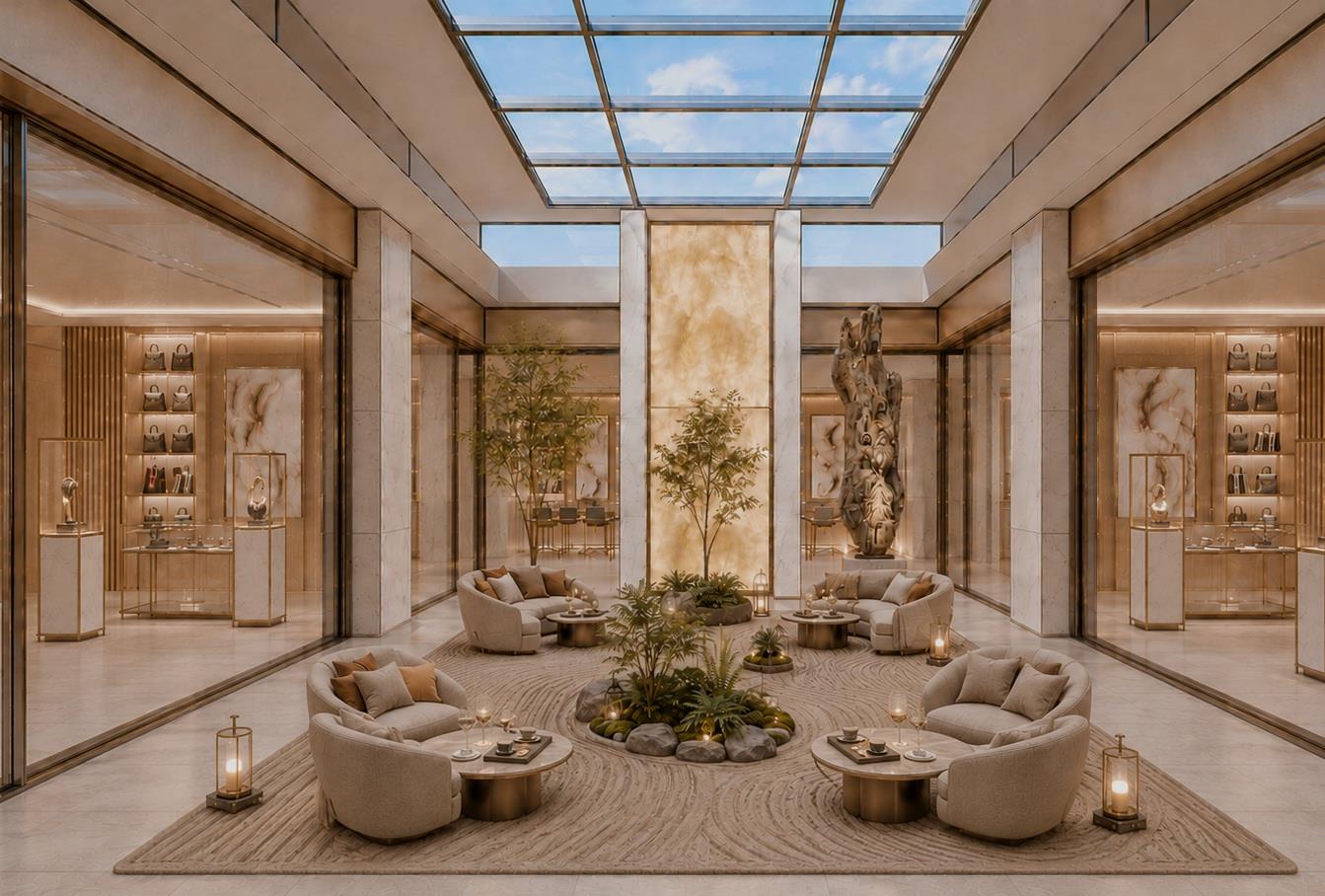The Collectors Lounge private boutique environment